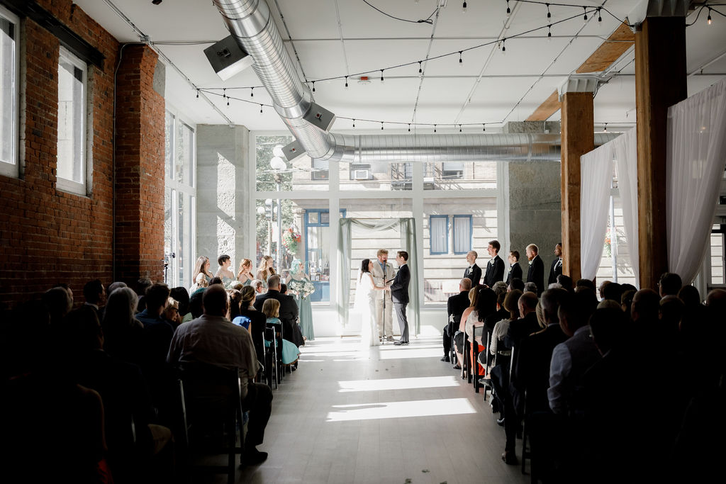 Wedding ceremony at THE 101