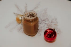 Hot cocoa for a holiday party at THE 101