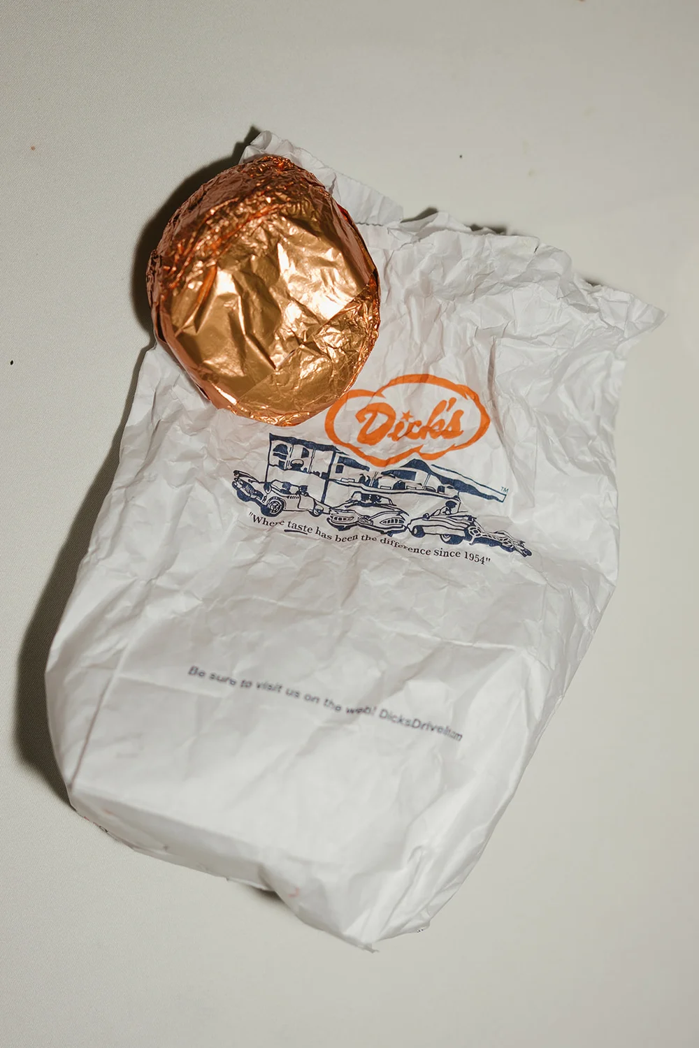 Dick's burgers served as a late night snack at a wedding at THE 101 in Seattle