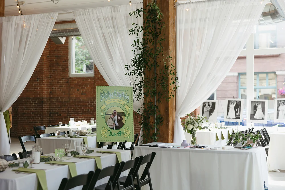 Wedding reception at THE 101 in Seattle